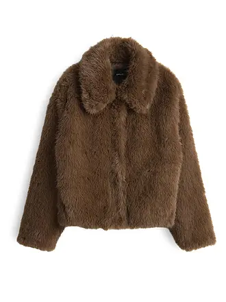 OPUS | Jacke in Felloptik HAJORA |